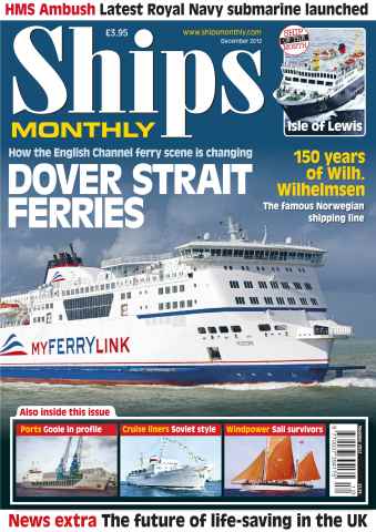 Ships Monthly issue Dover Strait December 12