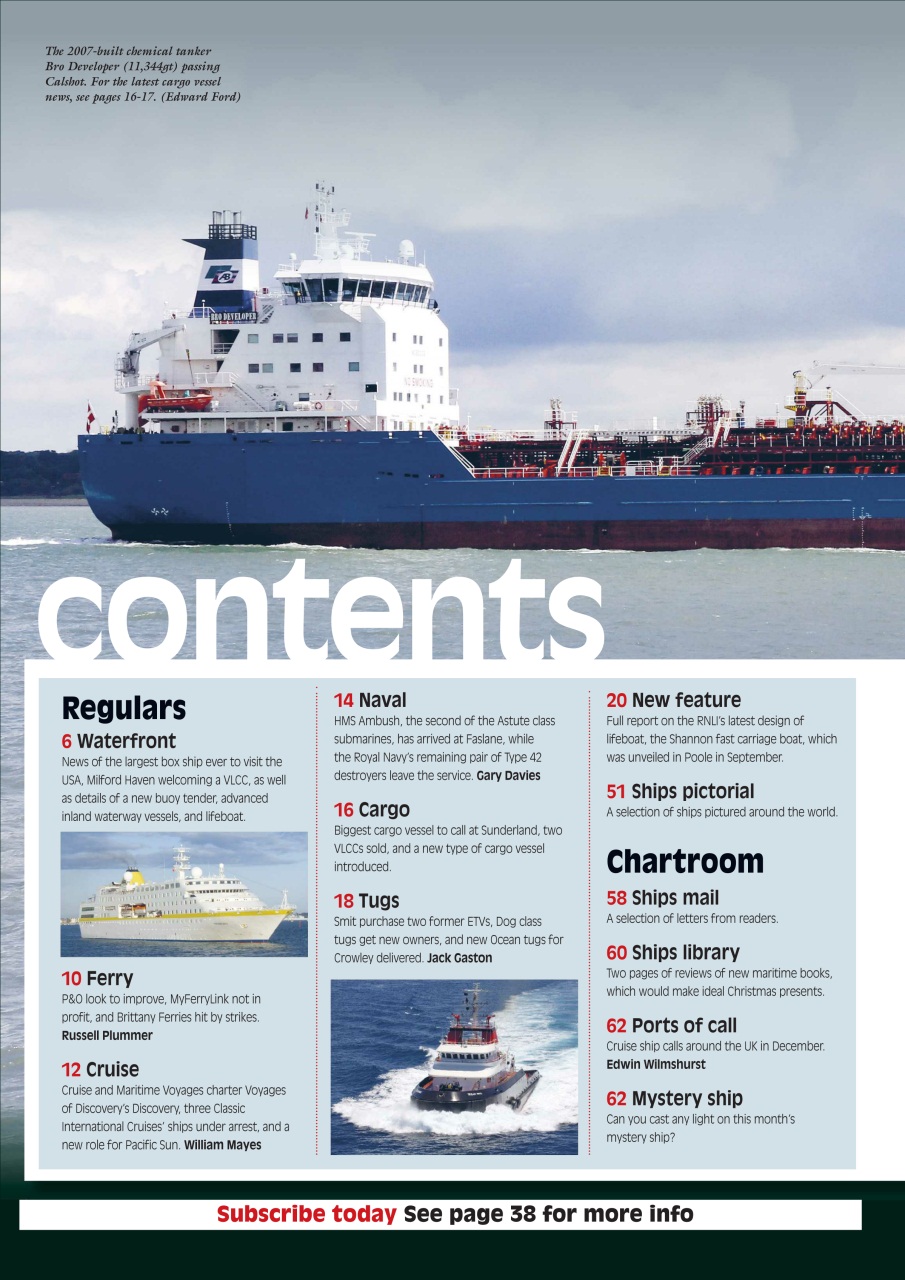 Ships Monthly Preview Pages