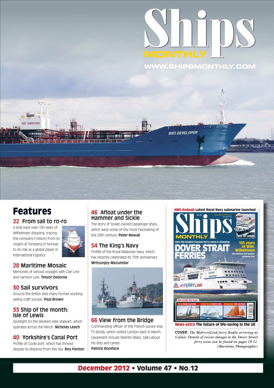 Ships Monthly Preview Pages