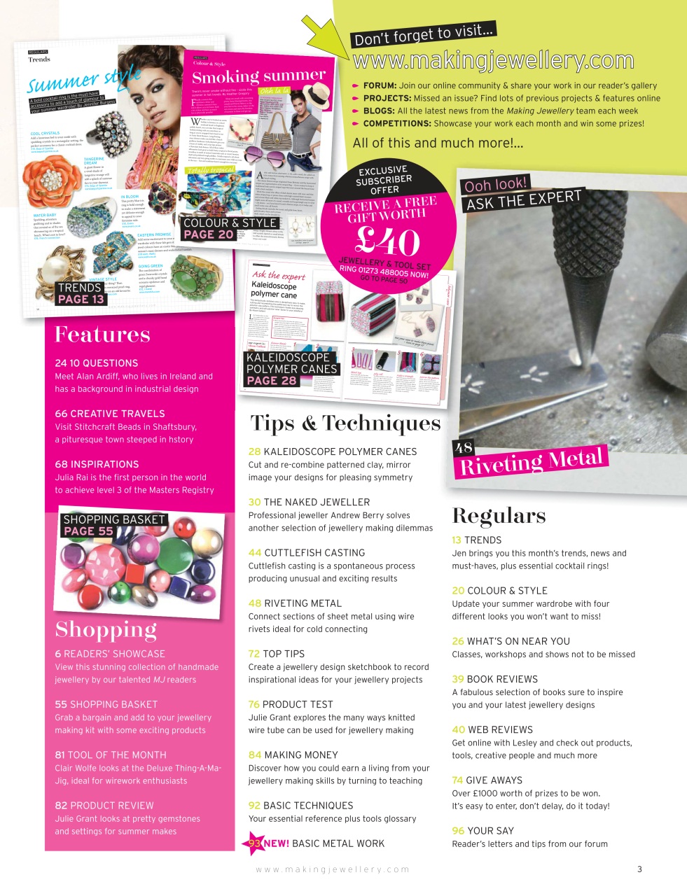 Making Jewellery Preview Pages