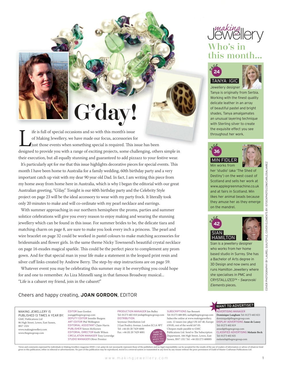 Making Jewellery Preview Pages