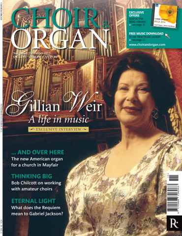 Choir & Organ issue Choir & Organ Nov - Dec 2012