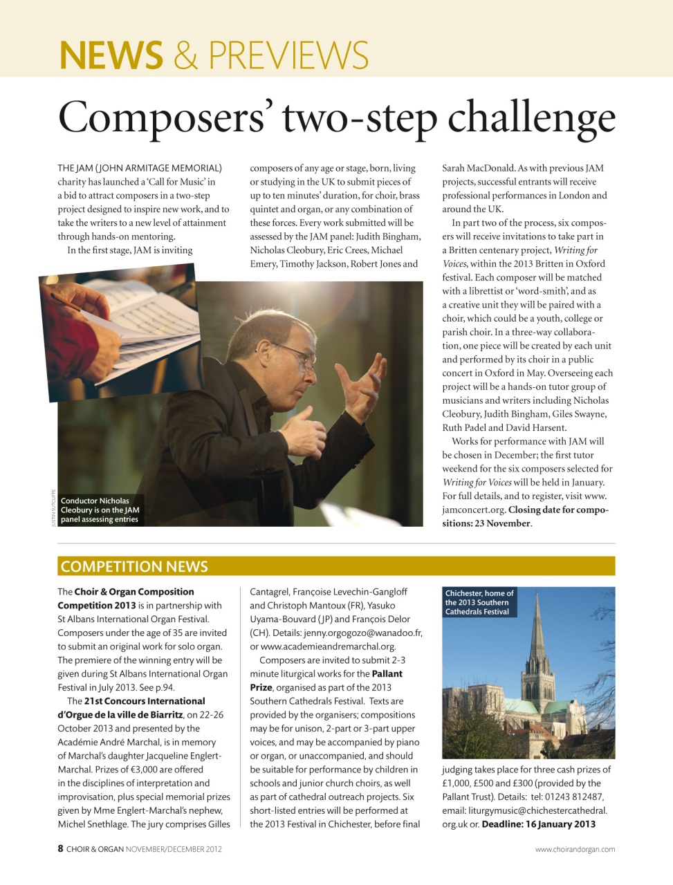 Choir & Organ Preview Pages