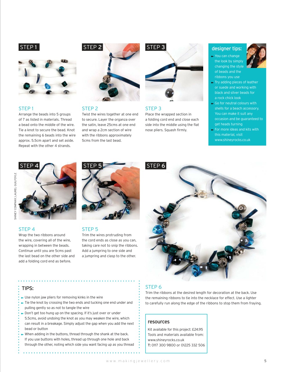 Making Jewellery Preview Pages