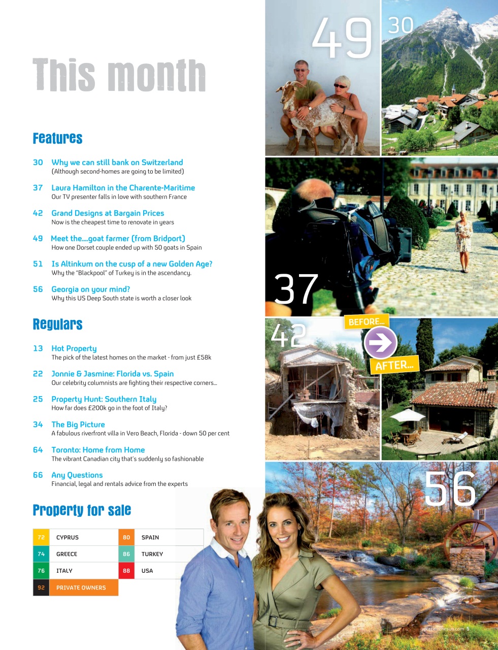 A Place in the Sun Magazine Preview Pages