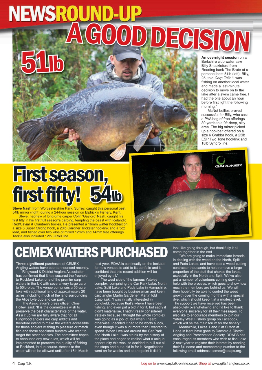 Carp-Talk Preview Pages
