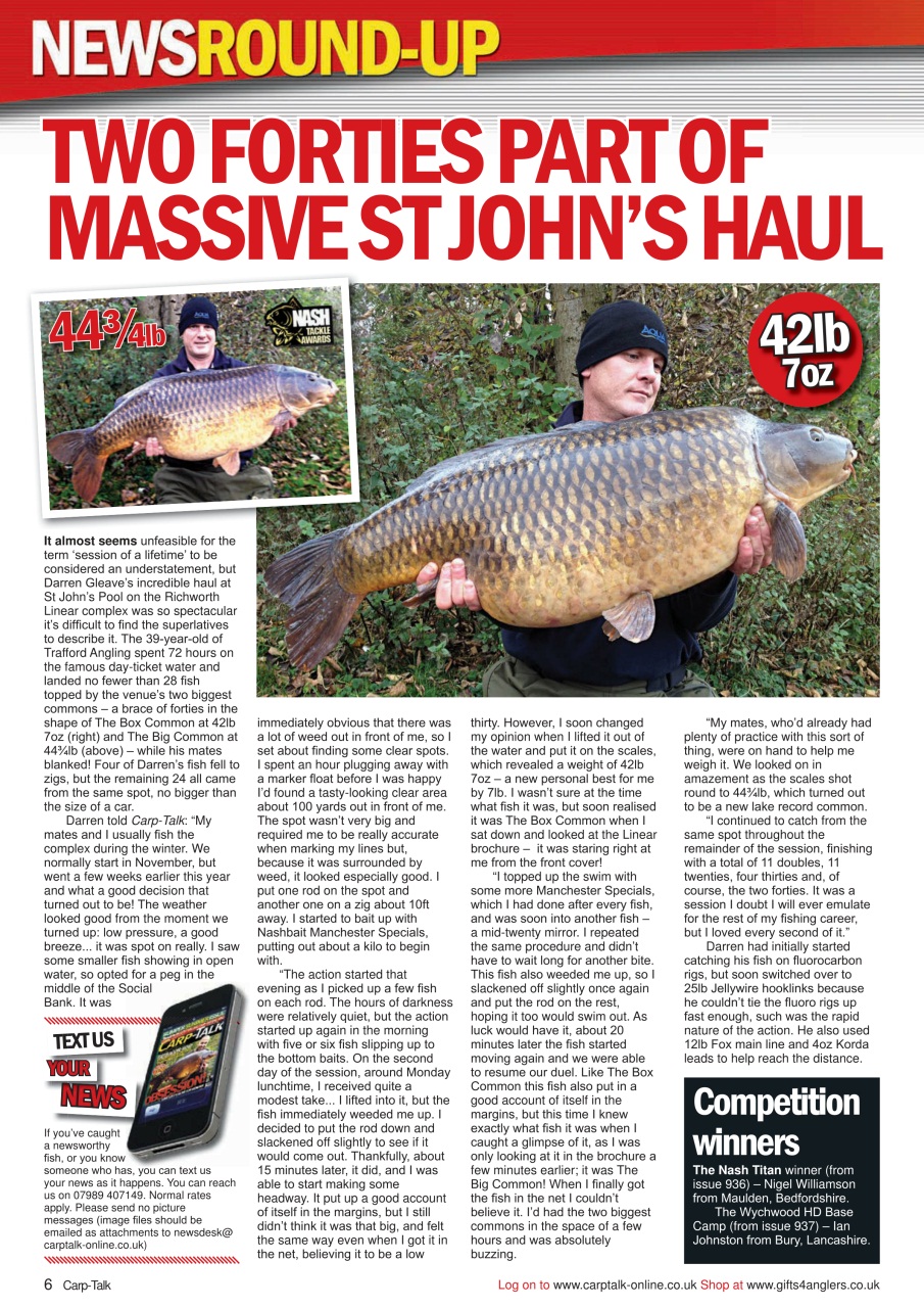 Carp-Talk Preview Pages