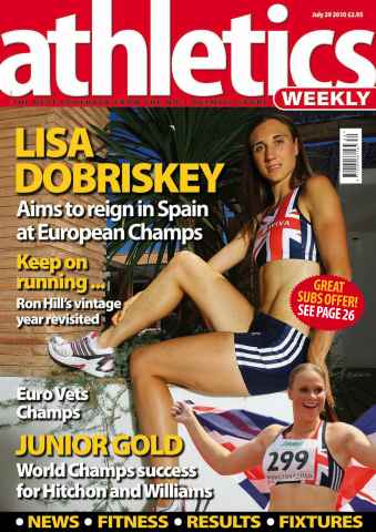 AW – Athletics Weekly Magazine issue AW July 29 2010