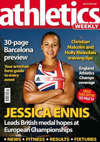 AW – Athletics Weekly Magazine issue AW July 22 2010