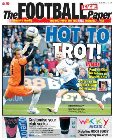 The Football League Paper issue 21st October 2012
