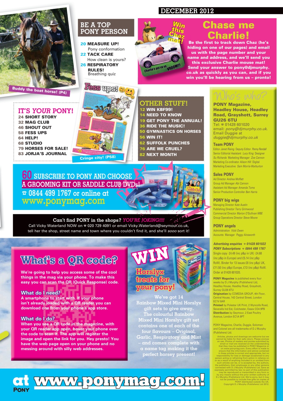 Pony Magazine Preview Pages