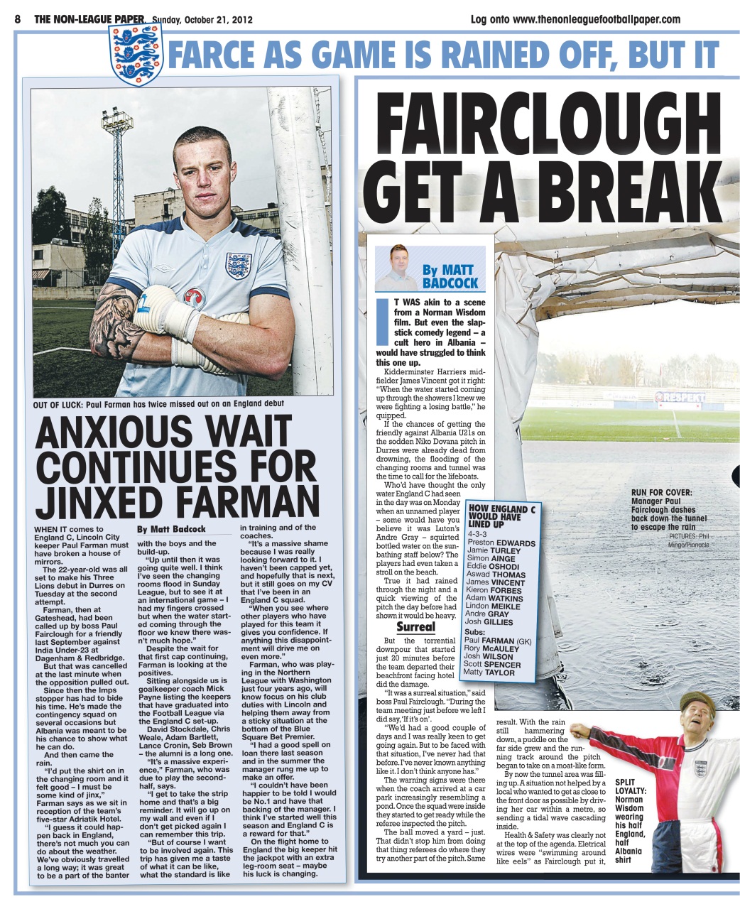 The Non-League Football Paper Preview Pages