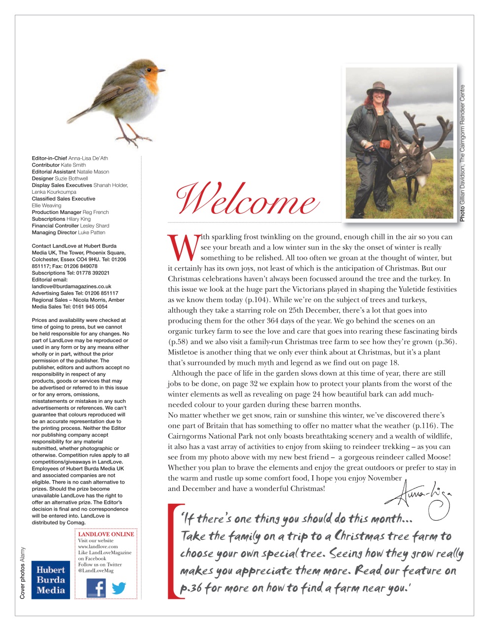 LandLove Magazine Preview Pages