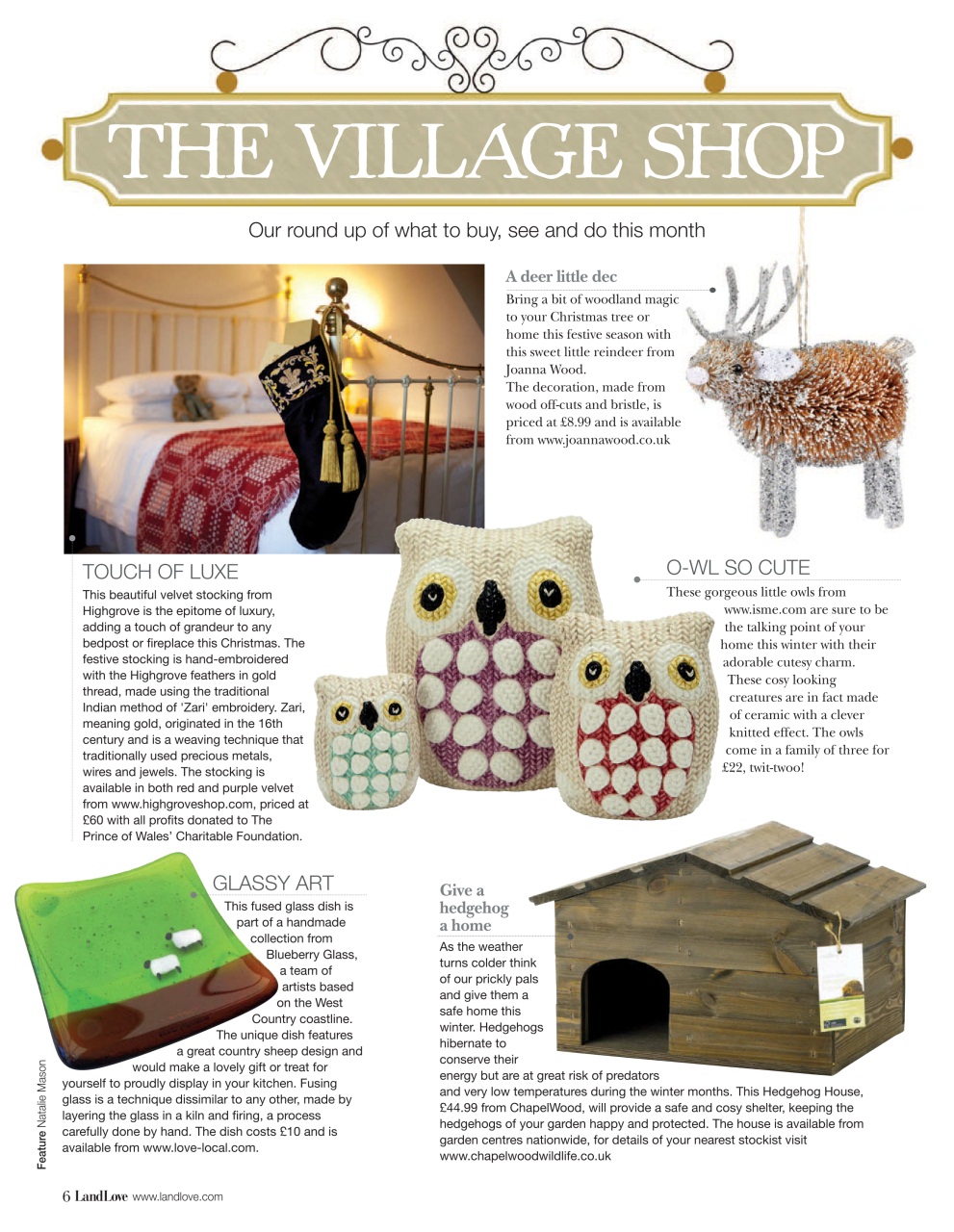 LandLove Magazine Preview Pages