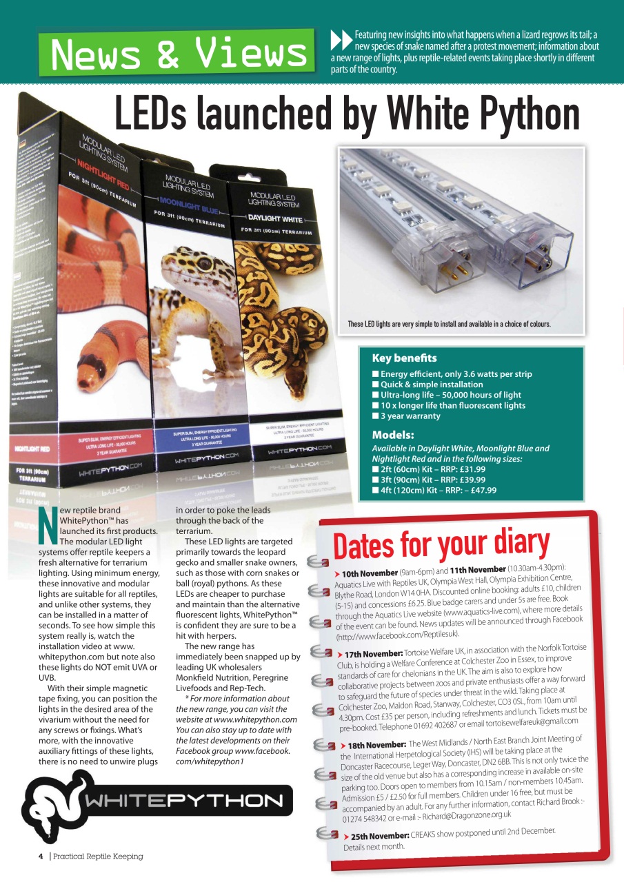 Practical Reptile Keeping Preview Pages