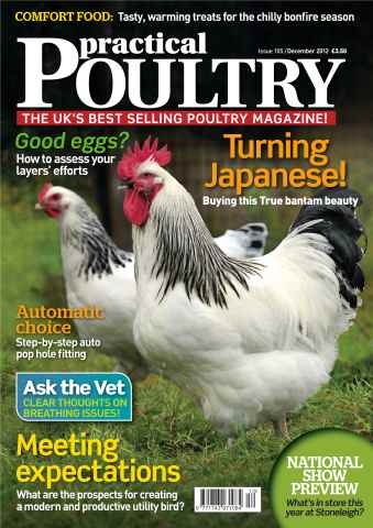 Practical Poultry issue Egg laying focus December 2012