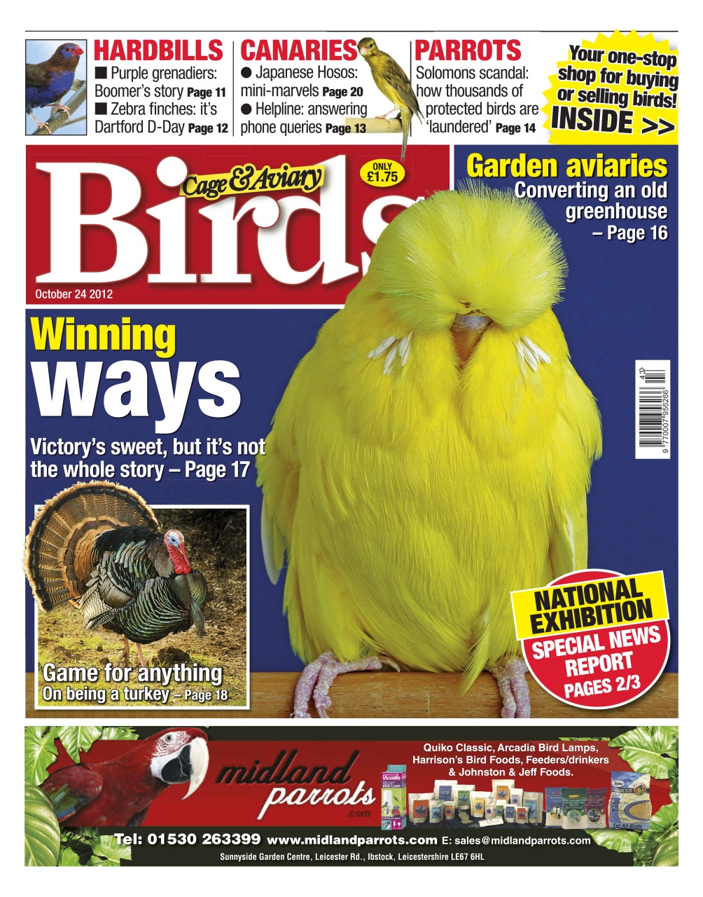 Cage & Aviary Birds Preview Pages