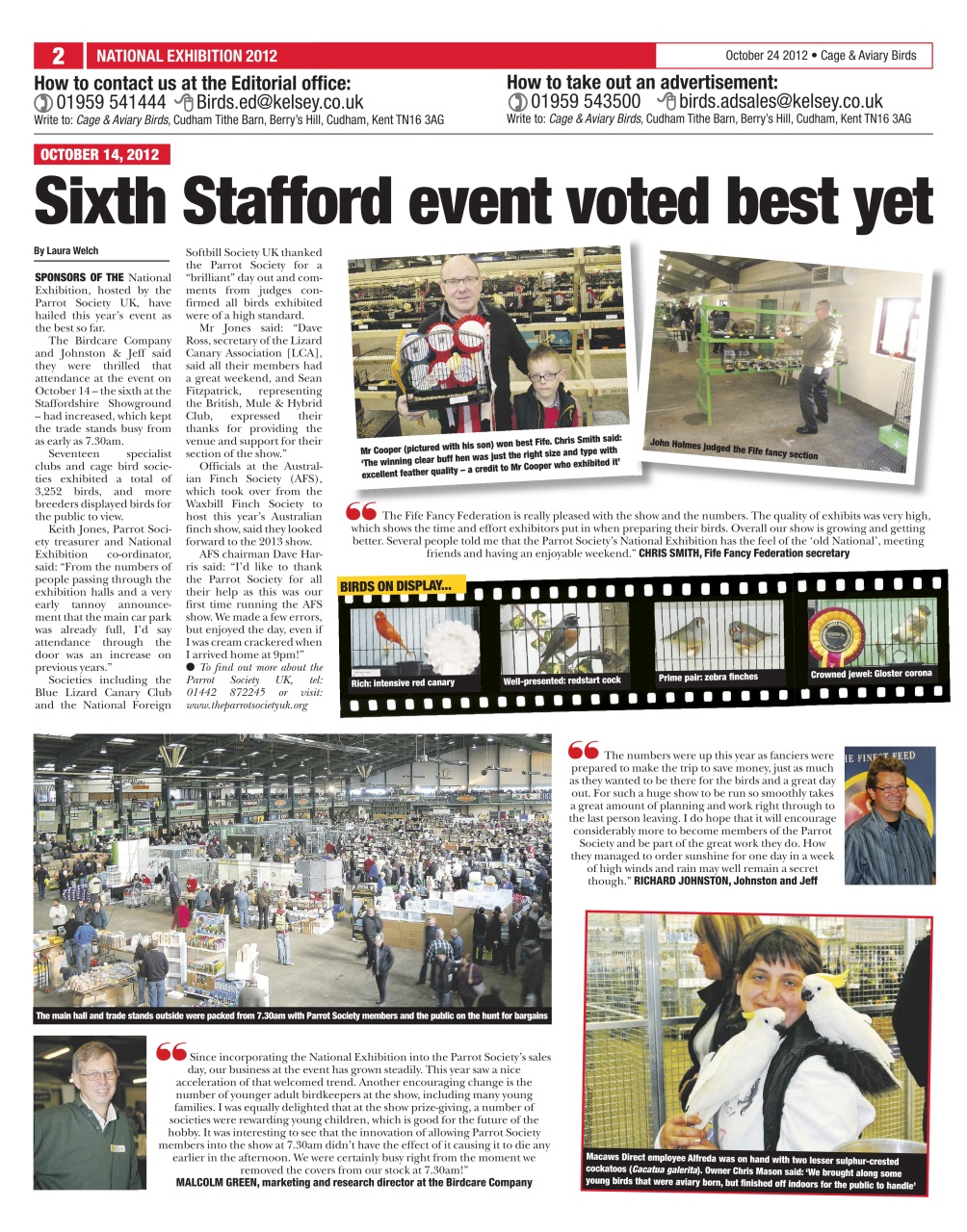 Cage & Aviary Birds Preview Pages