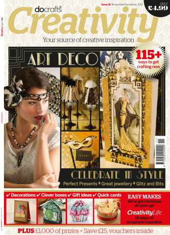 docrafts® Creativity issue Creativity 36 - Nov - Dec 2012