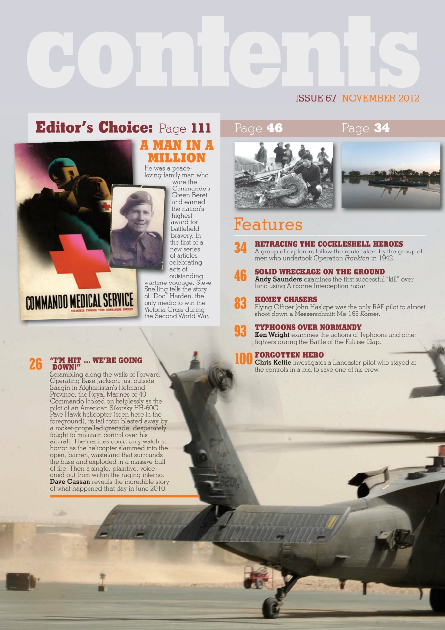 Britain at War Magazine Preview Pages