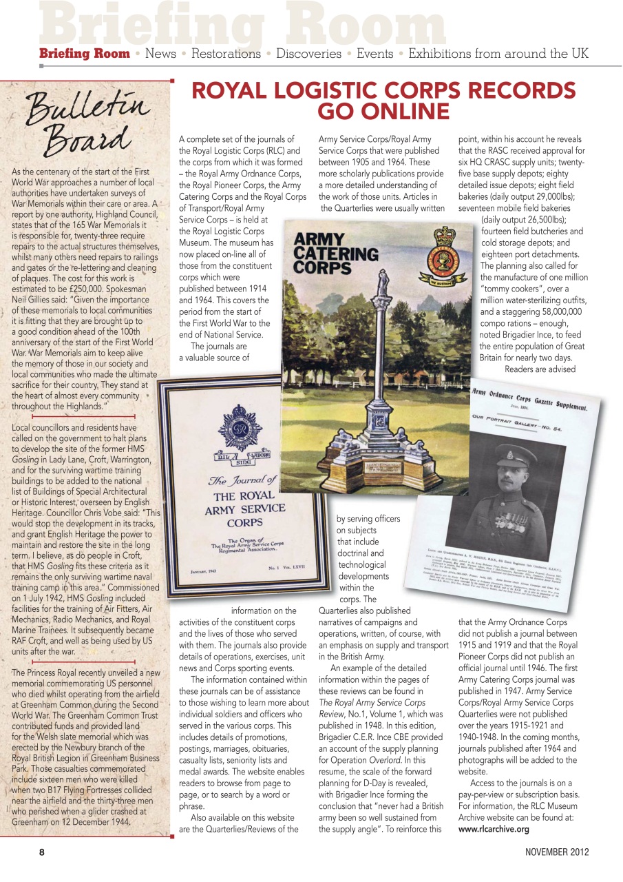 Britain at War Magazine Preview Pages