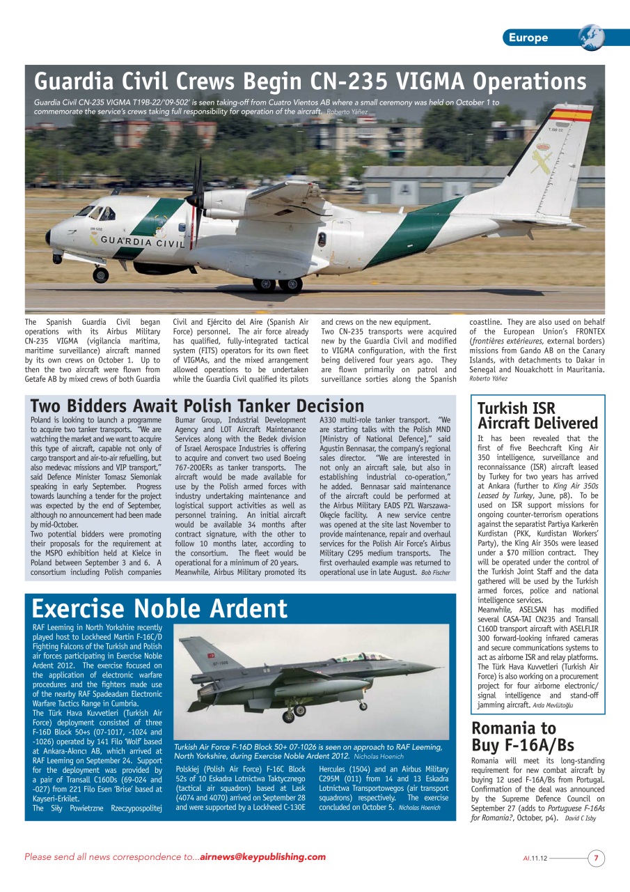 AIR International Preview Pages