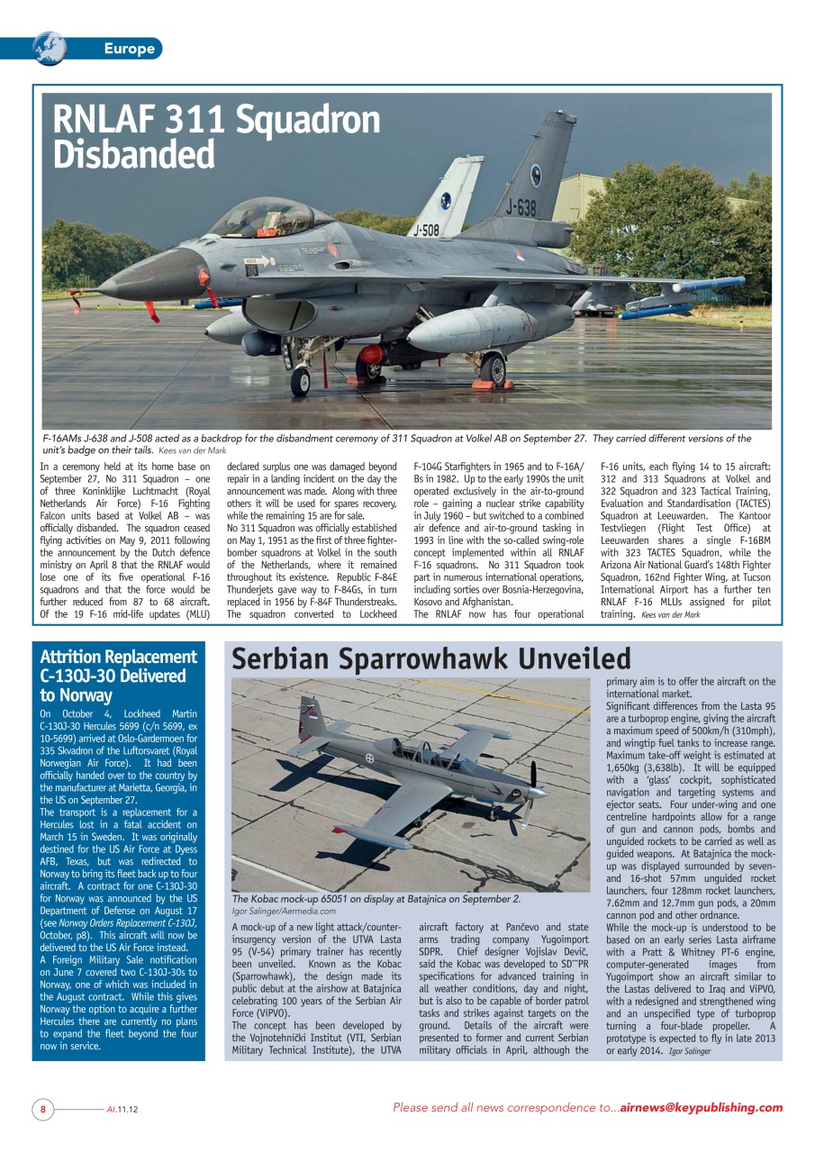 AIR International Preview Pages