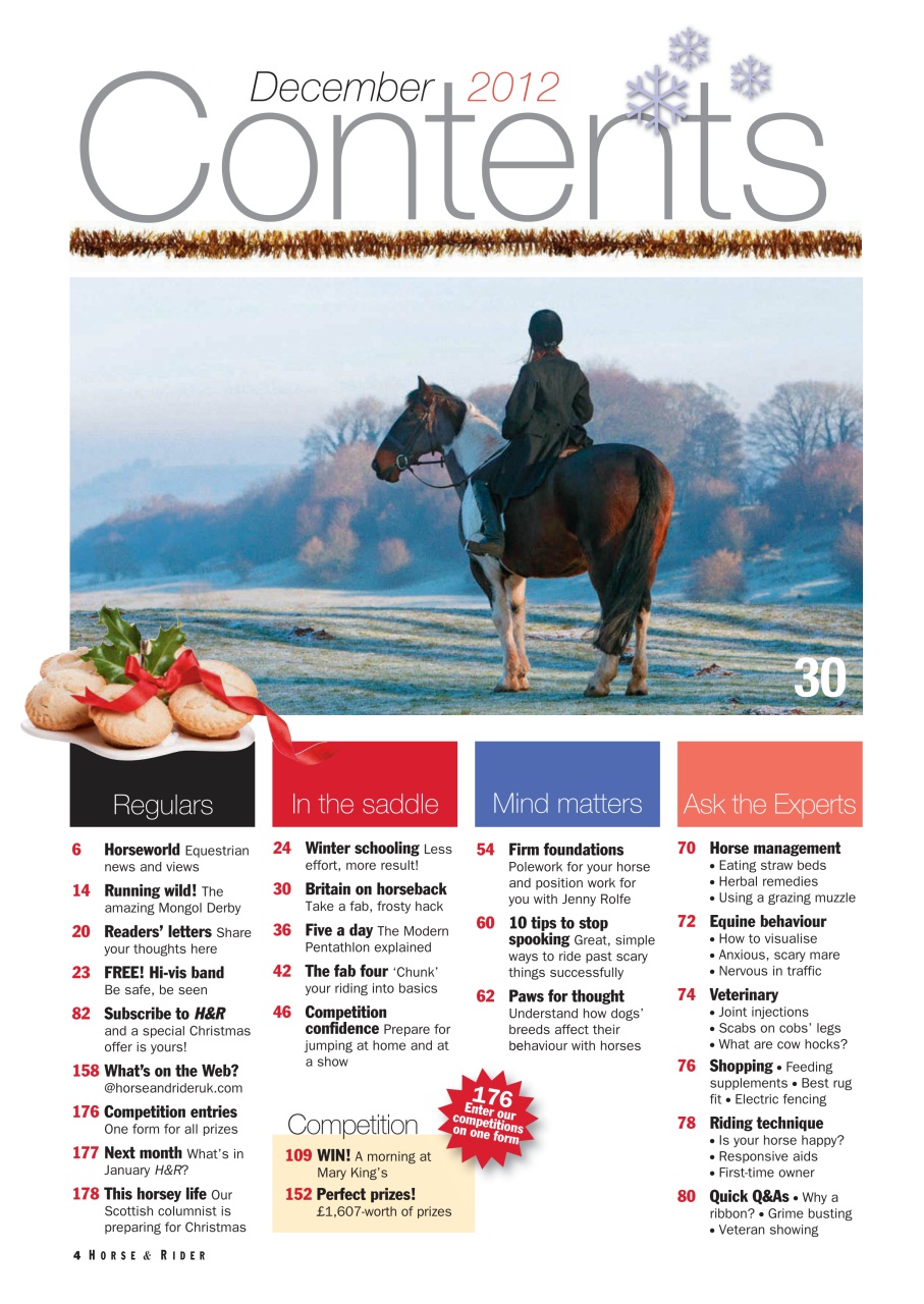 Horse&Rider Magazine - UK equestrian magazine for Horse and Rider Preview Pages