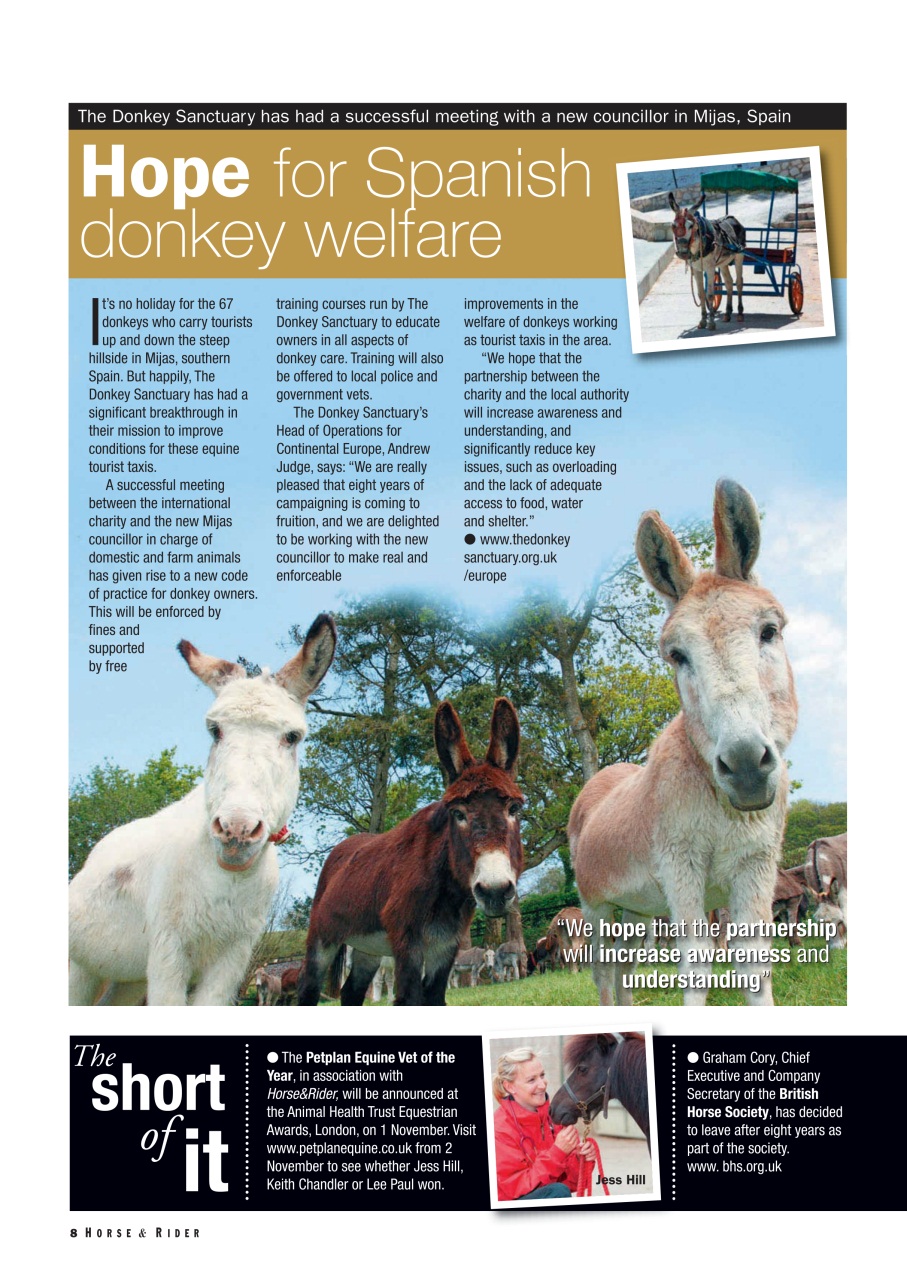 Horse&Rider Magazine - UK equestrian magazine for Horse and Rider Preview Pages