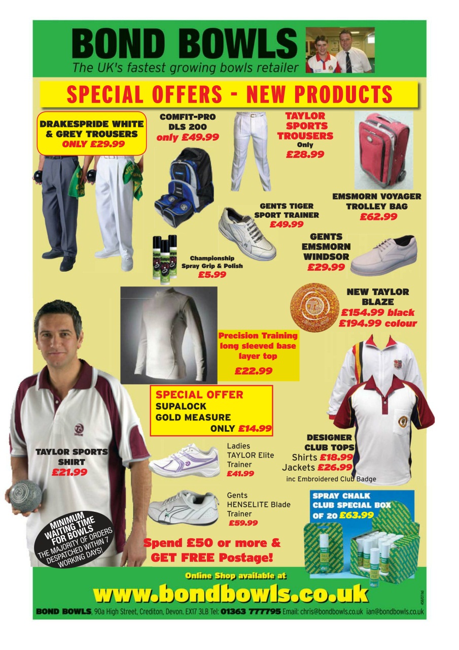 Bowls International Preview Pages