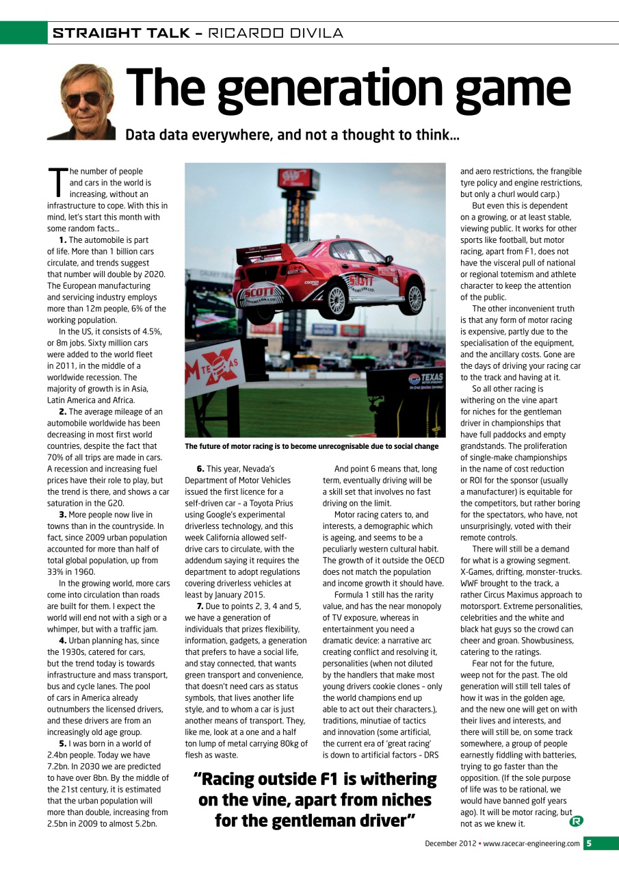 Racecar Engineering Preview Pages