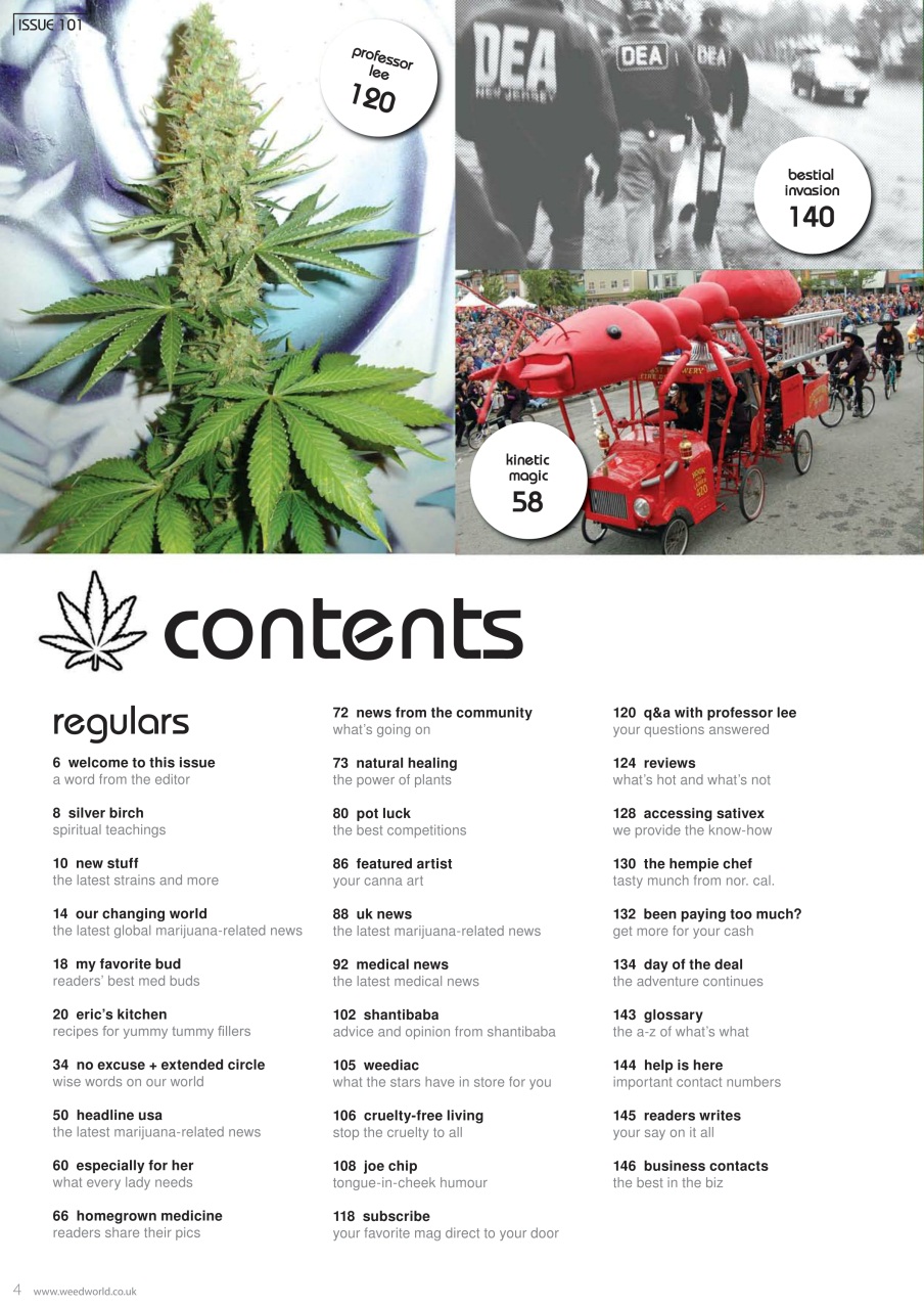 Weed World Preview Pages