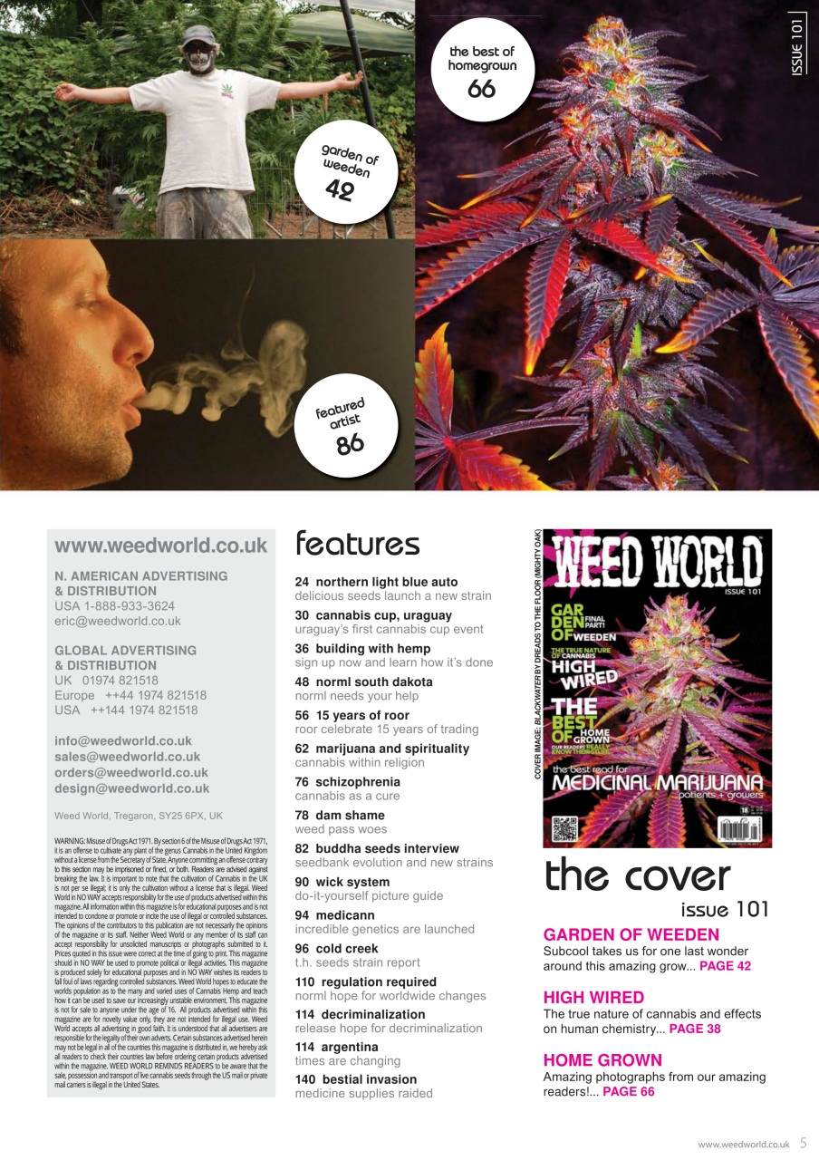 Weed World Preview Pages