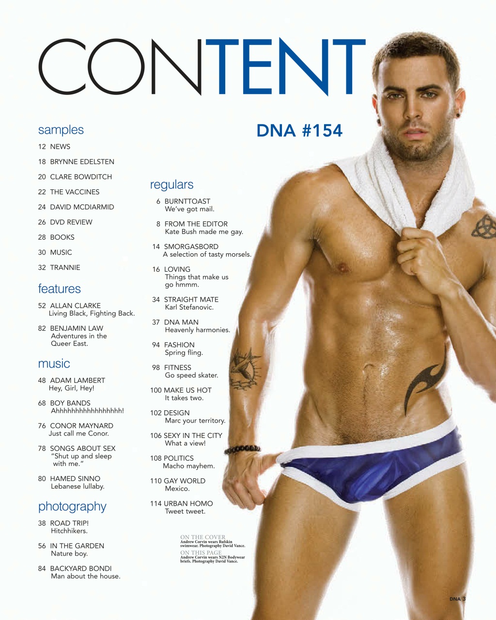 DNA Magazine Preview Pages