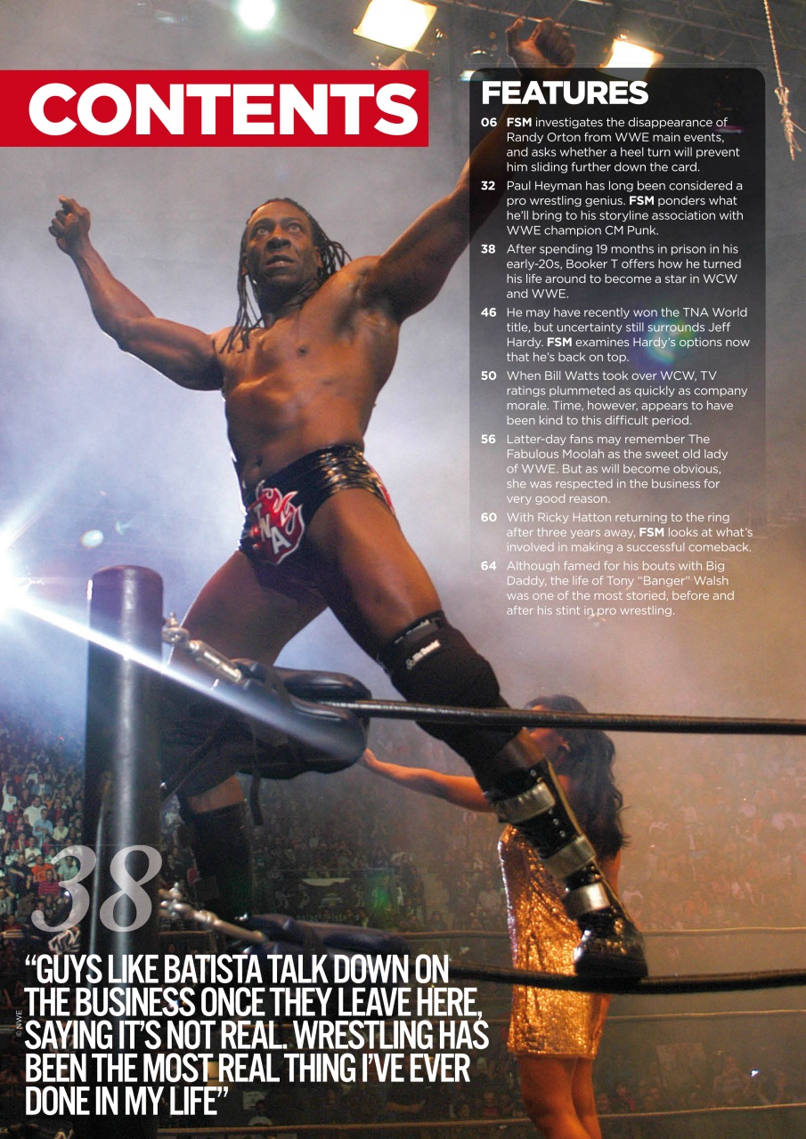 Wrestletalk Magazine Preview Pages