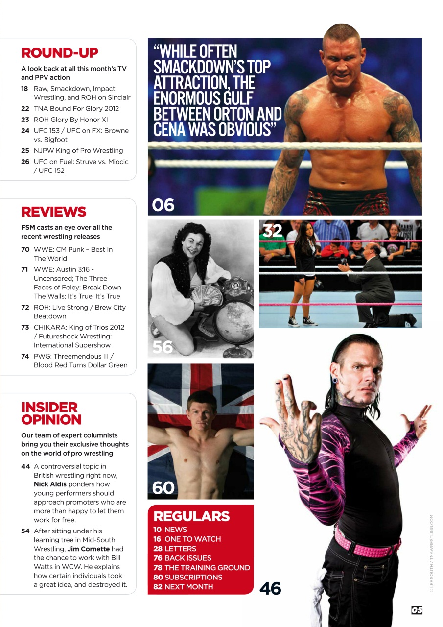 Wrestletalk Magazine Preview Pages