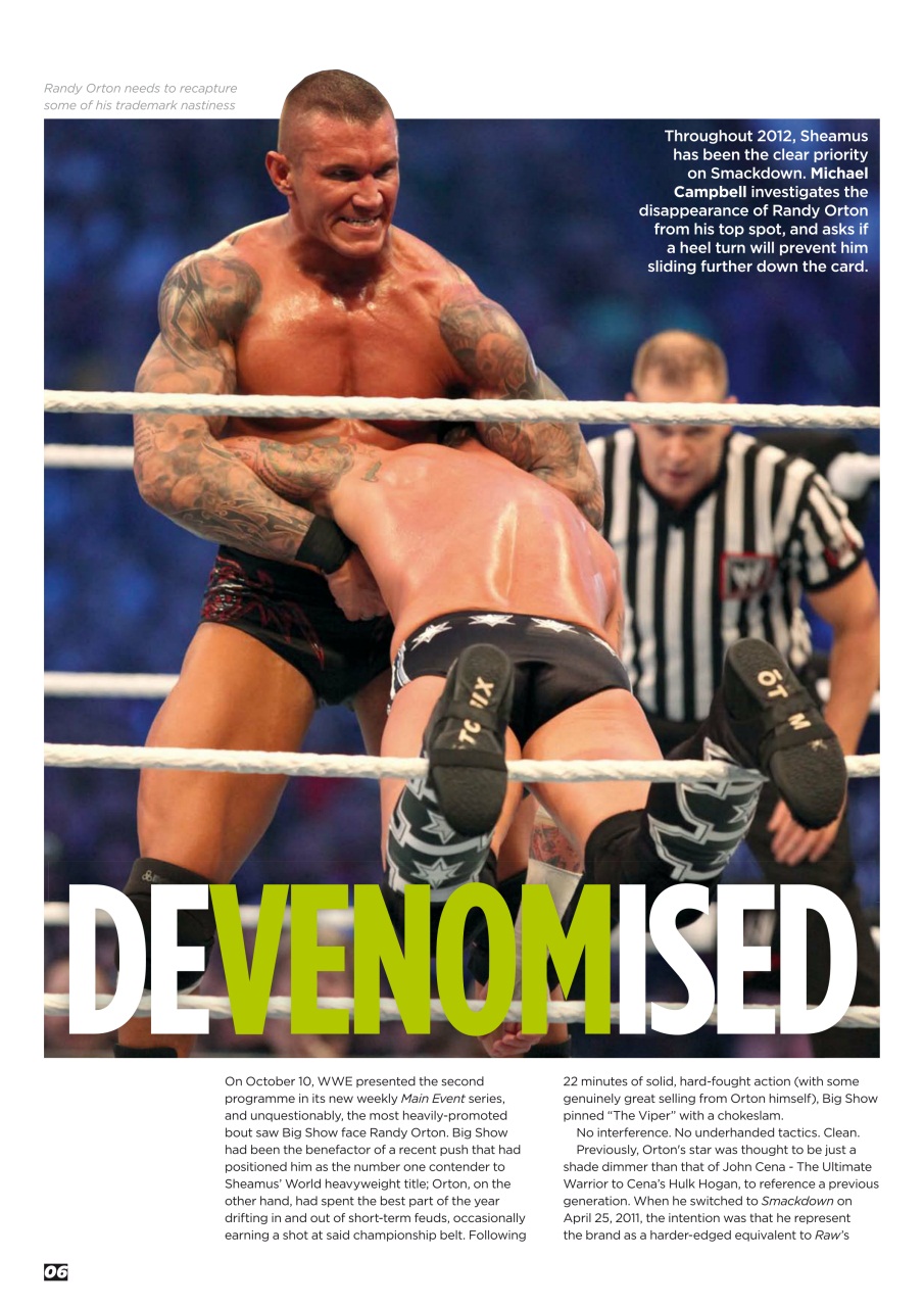 Wrestletalk Magazine Preview Pages