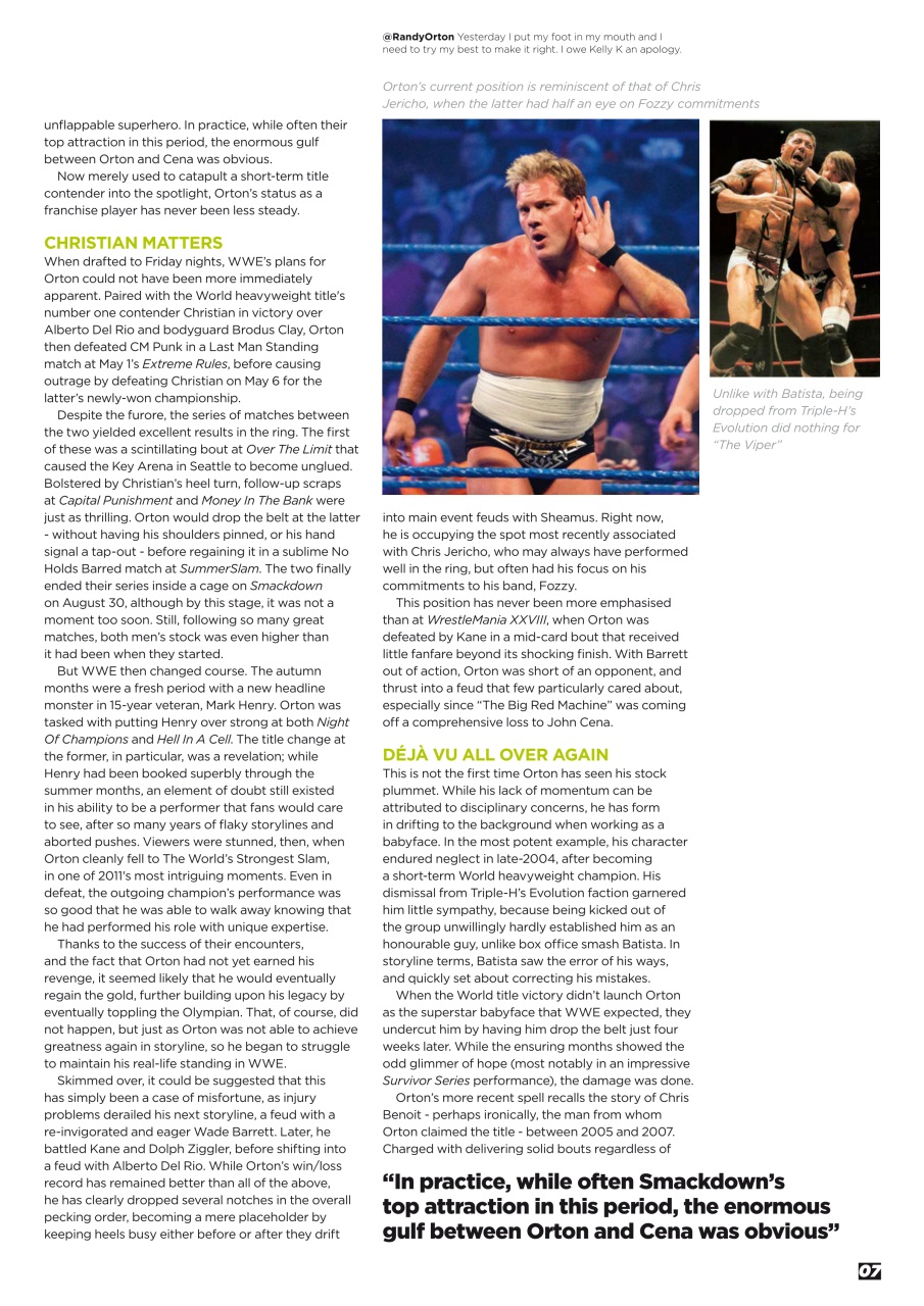 Wrestletalk Magazine Preview Pages