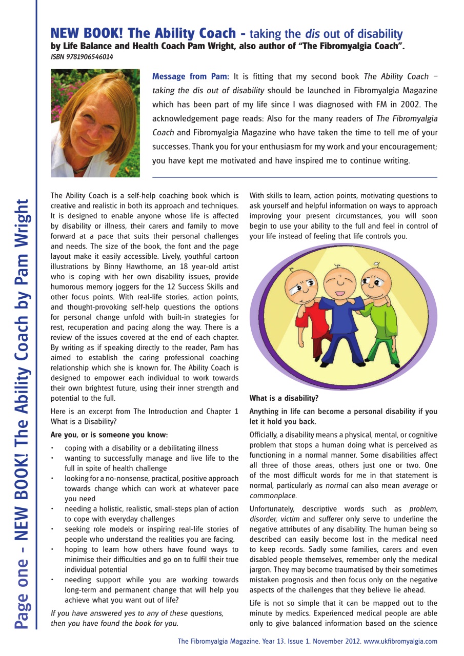 Fibromyalgia Magazine Preview Pages