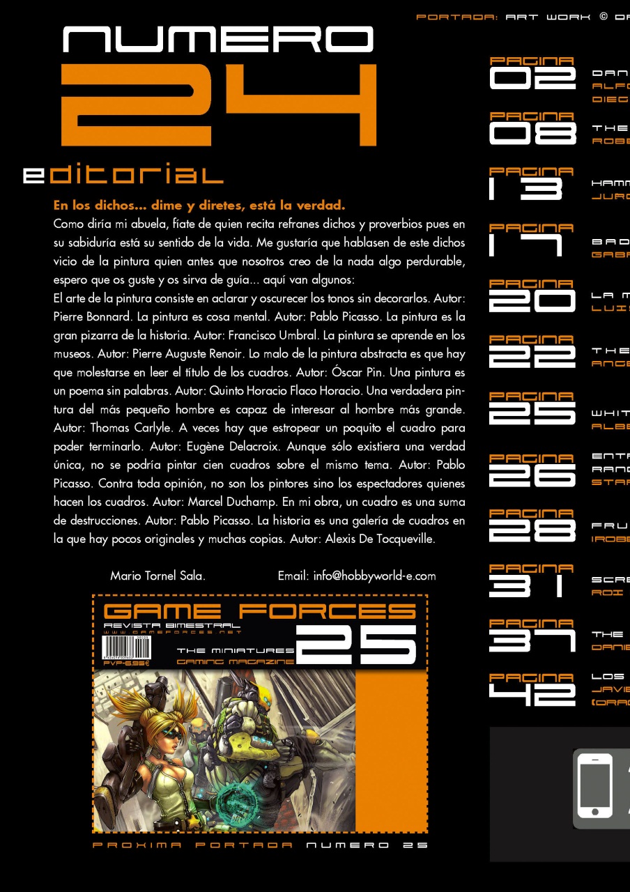 Game Forces Preview Pages