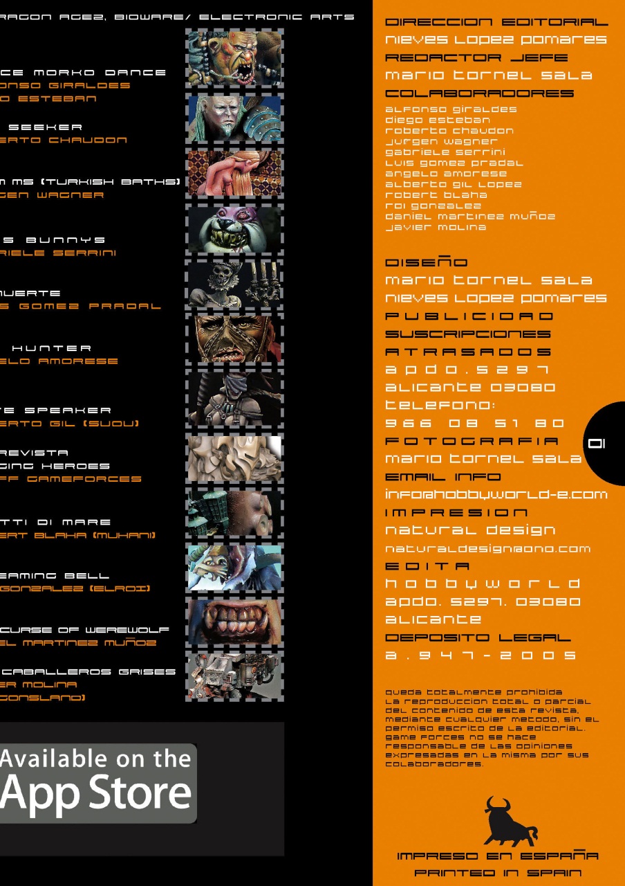 Game Forces Preview Pages