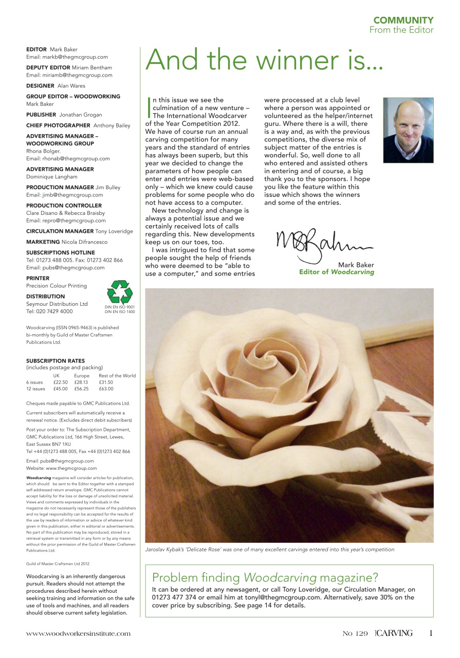 Woodcarving Preview Pages