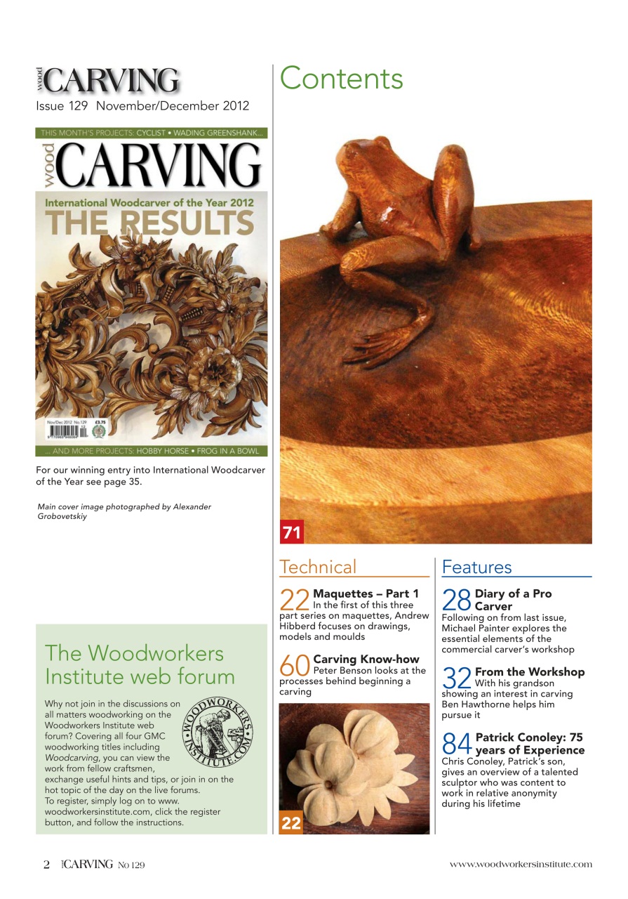 Woodcarving Preview Pages