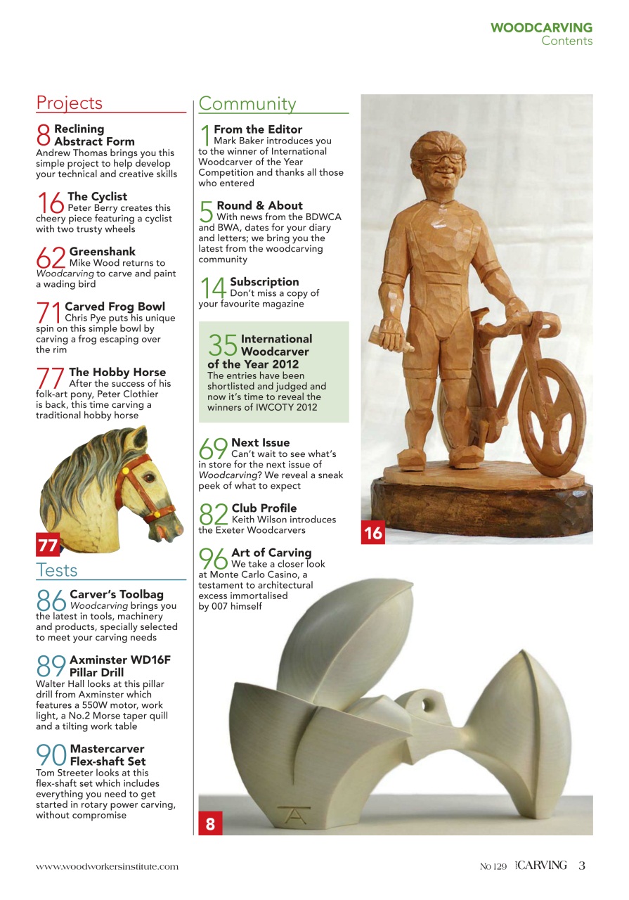 Woodcarving Preview Pages