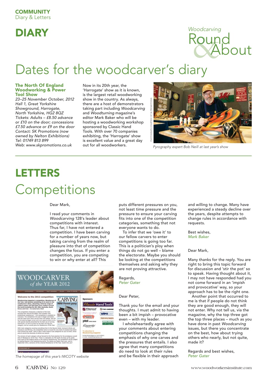 Woodcarving Preview Pages