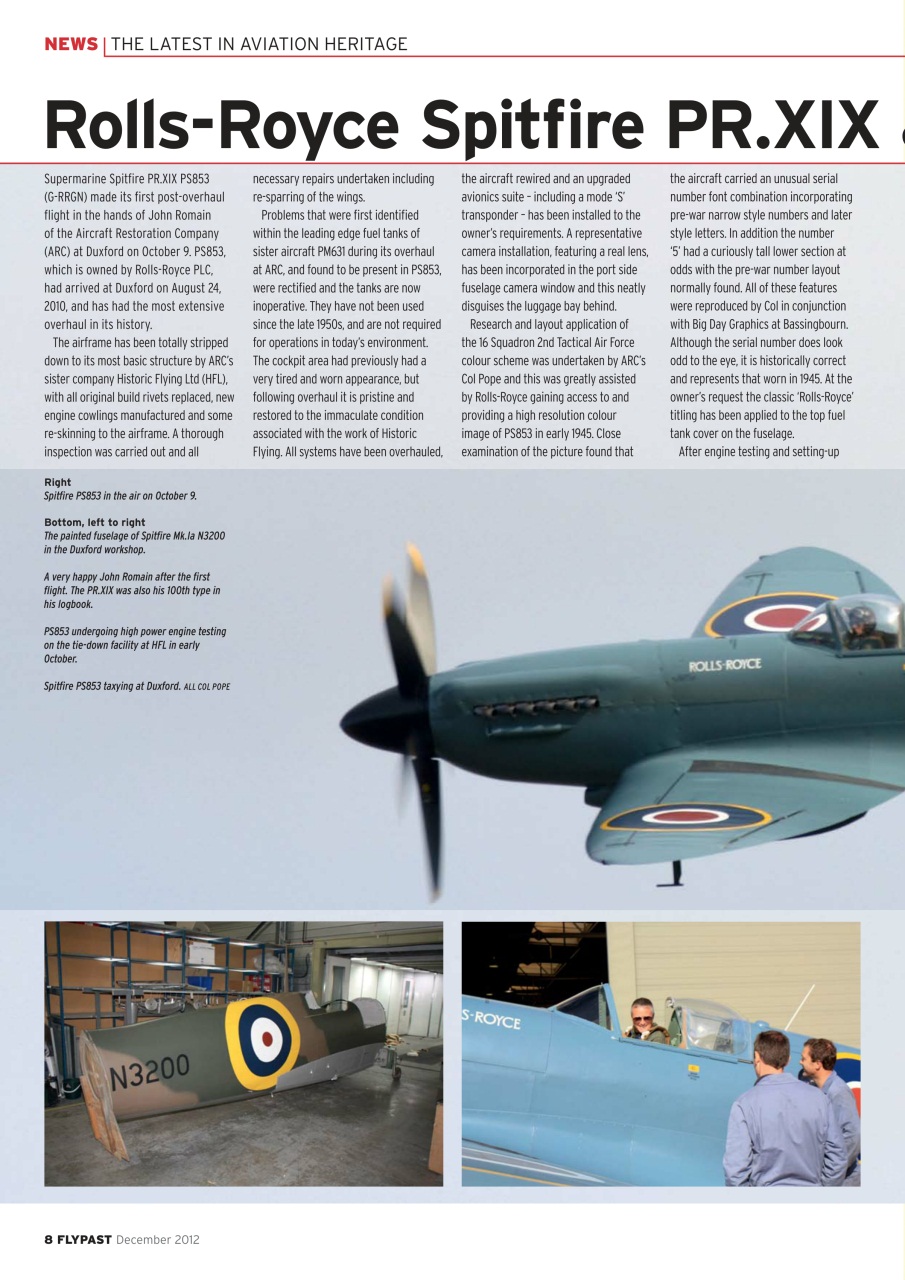 FlyPast Preview Pages