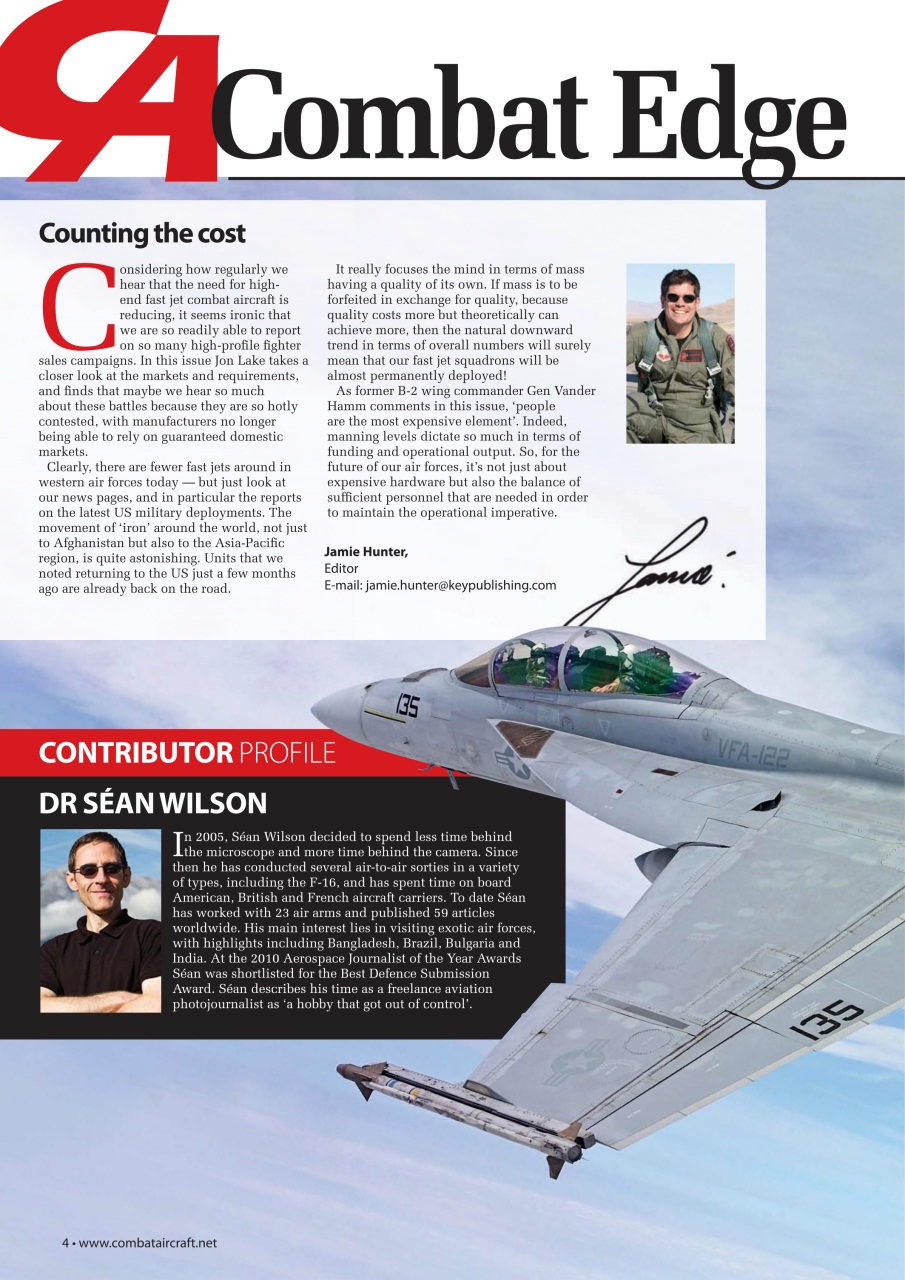 Combat Aircraft Journal Preview Pages