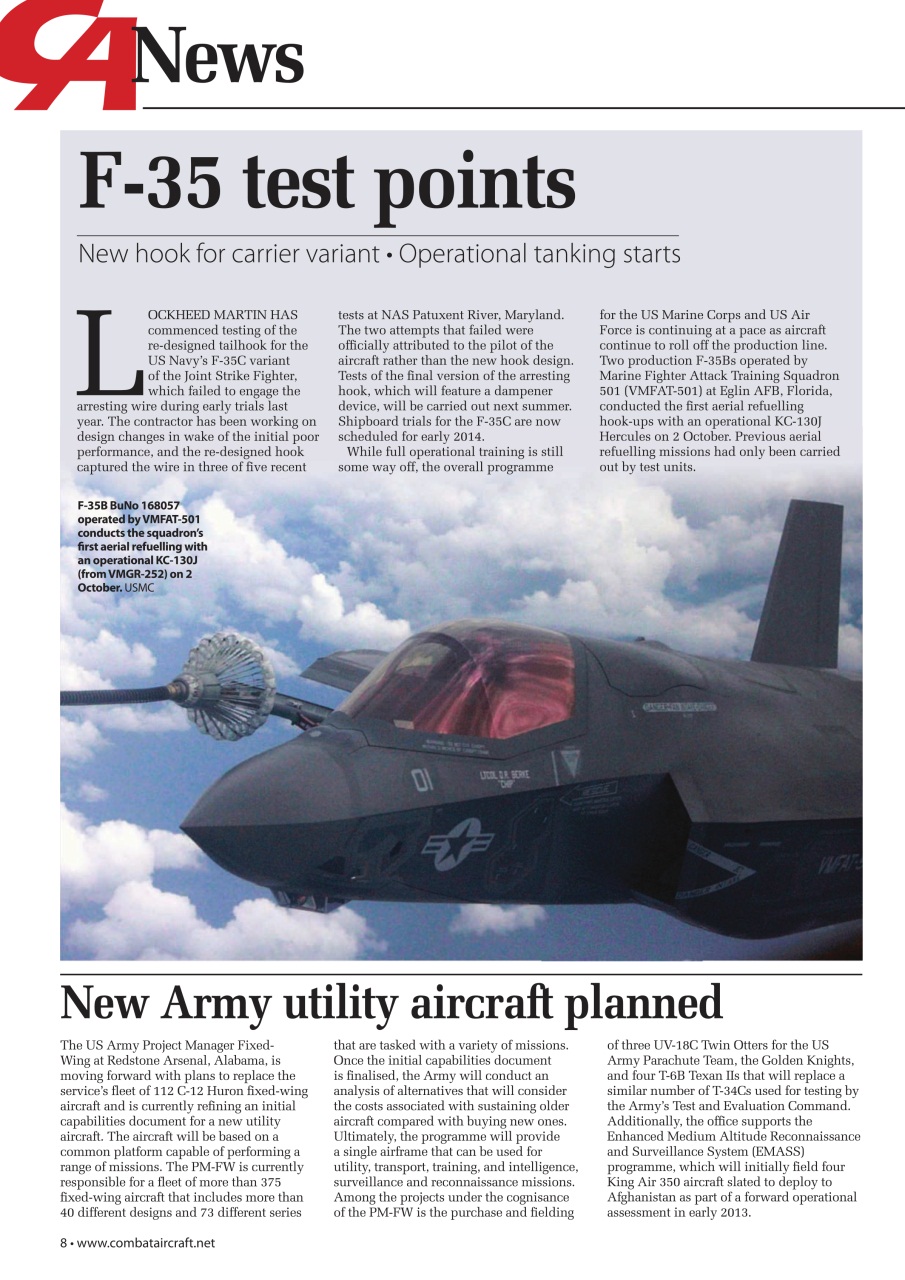 Combat Aircraft Journal Preview Pages