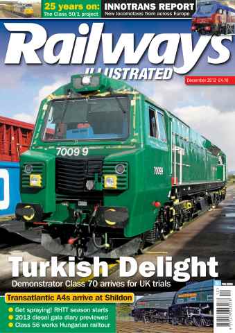 Railways Illustrated issue December 2012