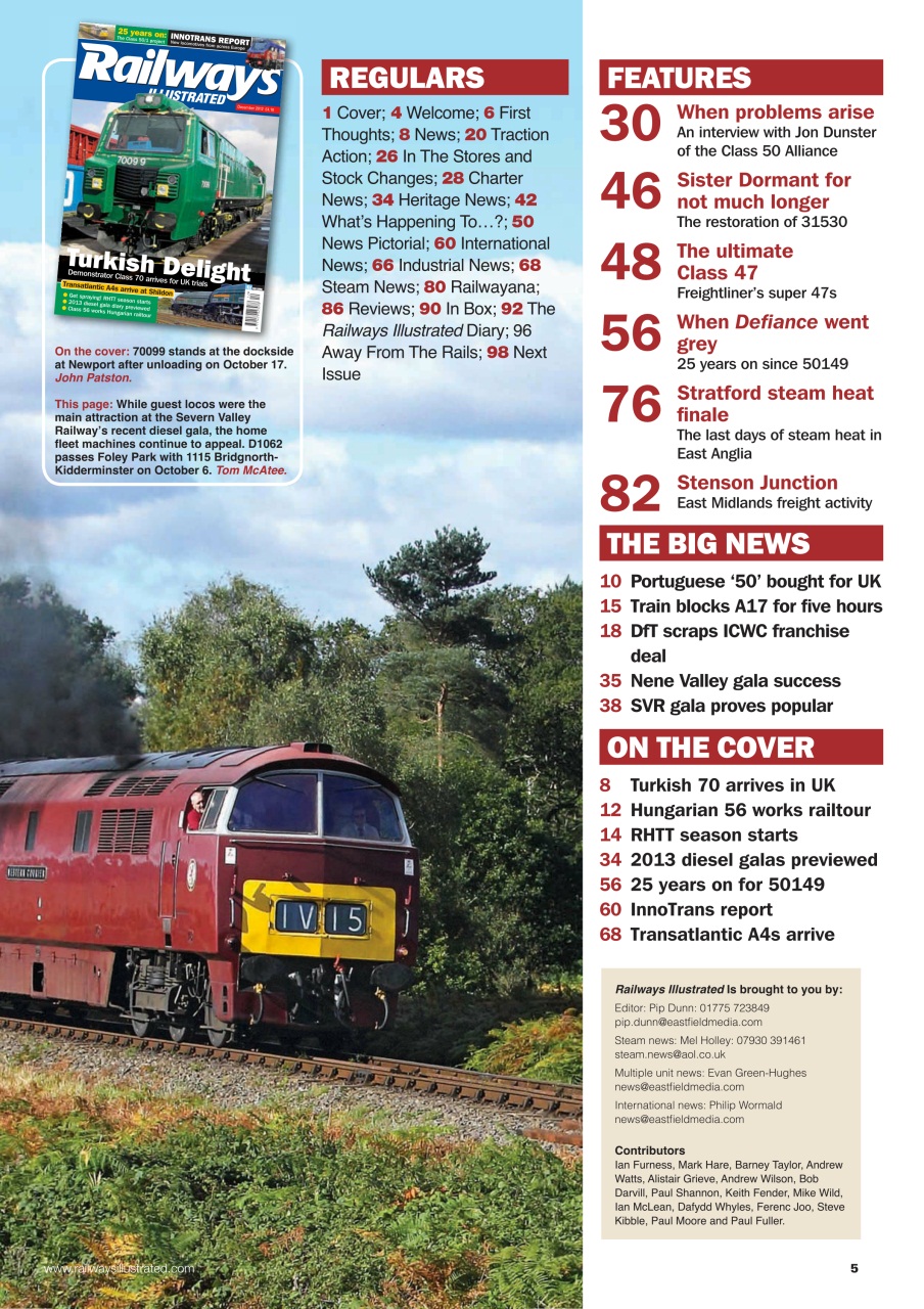 Railways Illustrated Preview Pages